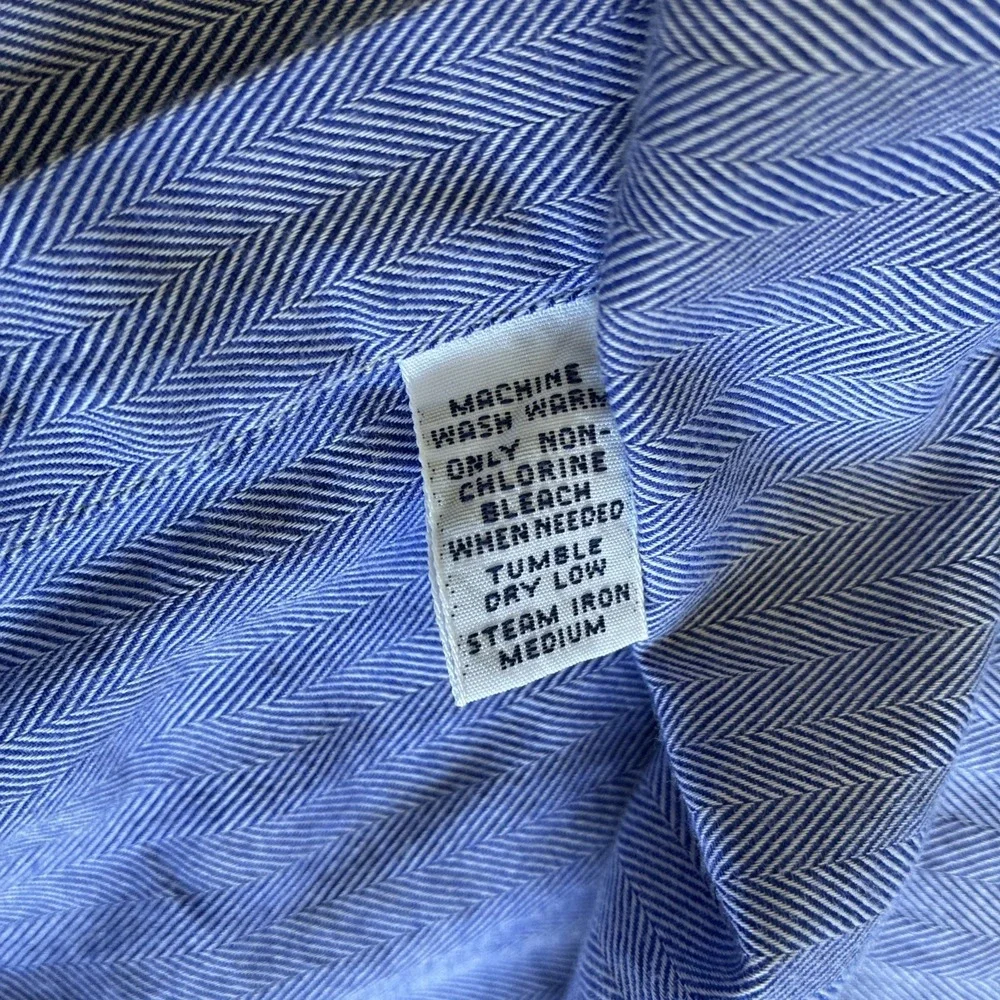VTG Polo Ralph Lauren Dress Shirt Men's 16.5 34/35 Philip Long Sleeve Button Up‎